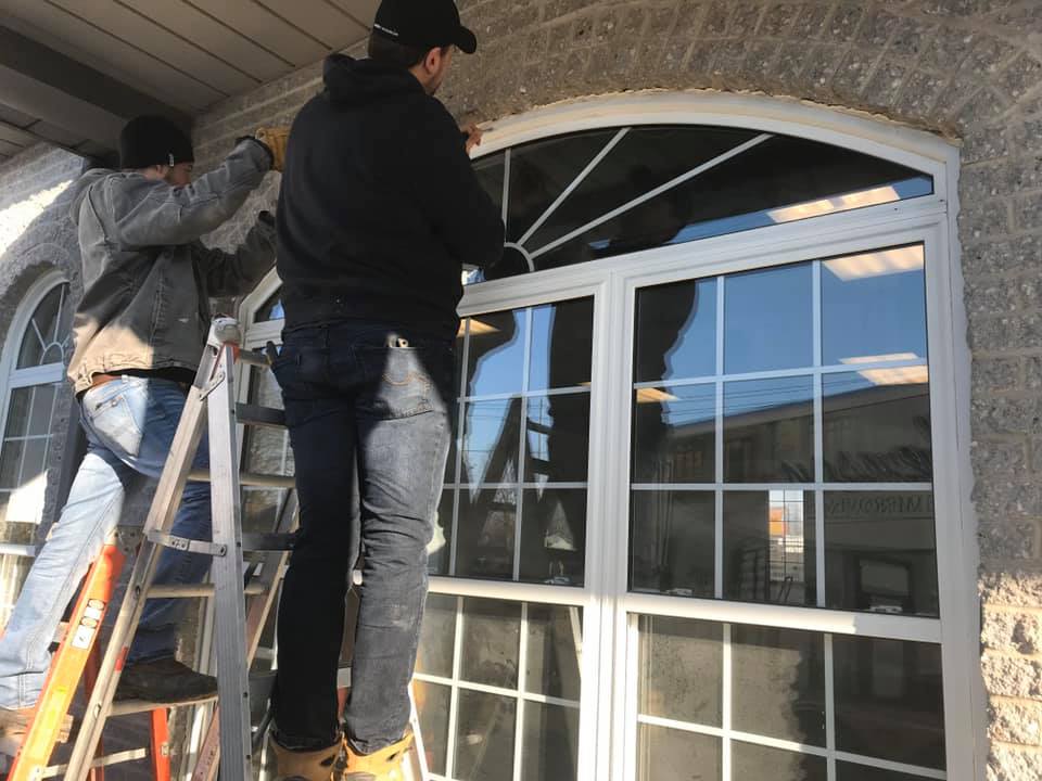 Window installation photo