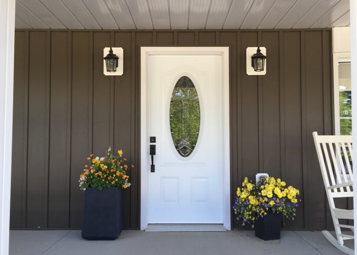 entry garage door Stephenson Windows Komoka Ontario 9